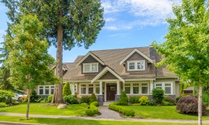 street view of a well landscaped home