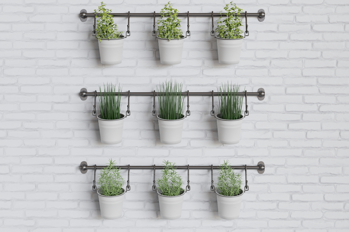 The Best Way To DIY Your Own Wall Hanging Herb Garden HappySprout   Wall Hanging Herb Garden 